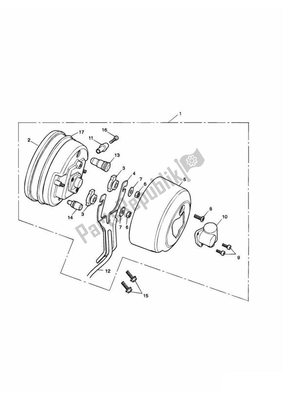 Todas las partes para Instrumentos de Triumph America Carburettor 790 2002 - 2007